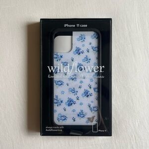 Wildflower iPhone 11 Blue Floral Case